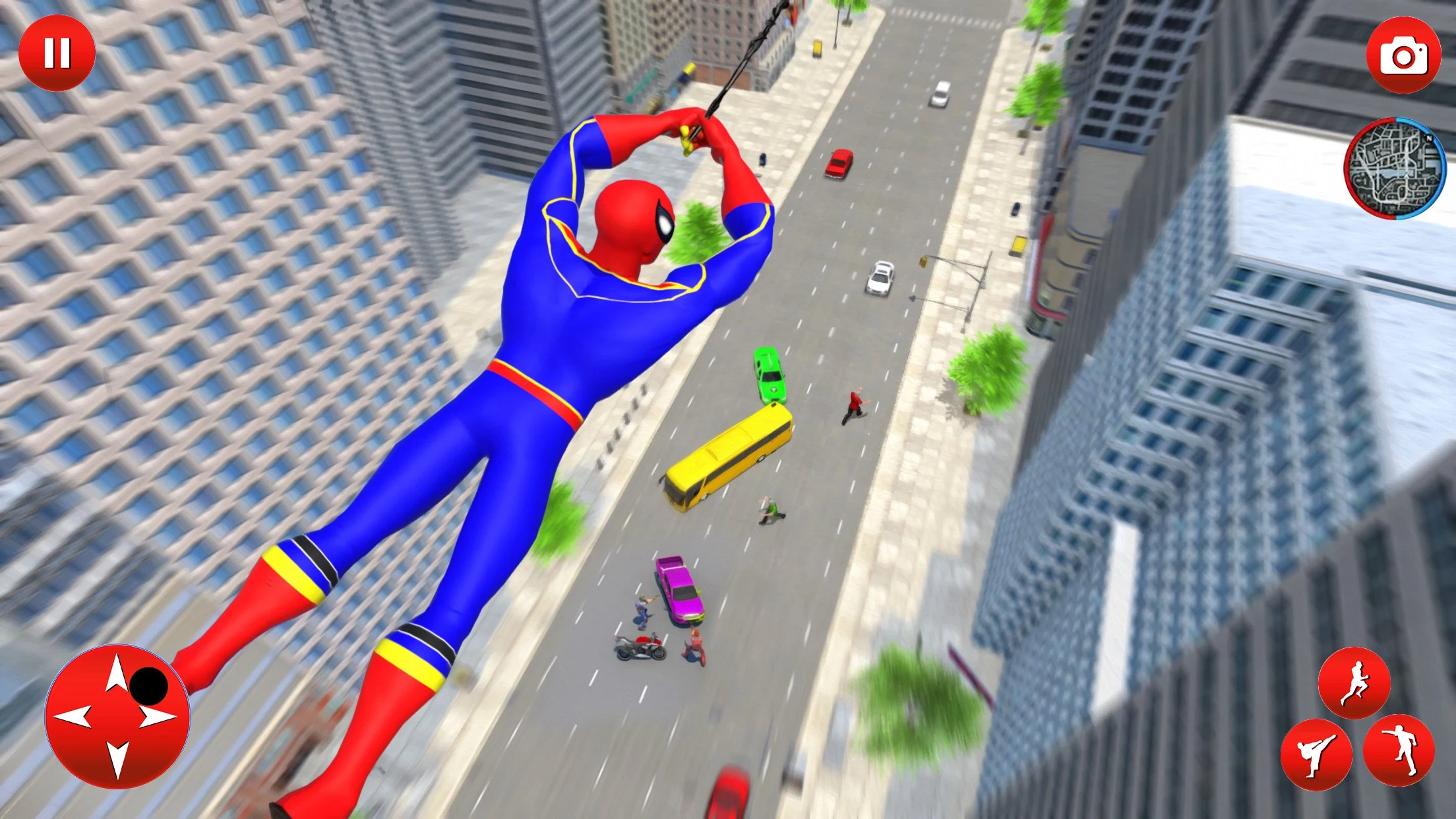 Speed Hero Rescue Mission Game screenshot